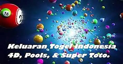 Indonesia 4D Pools Super Toto.